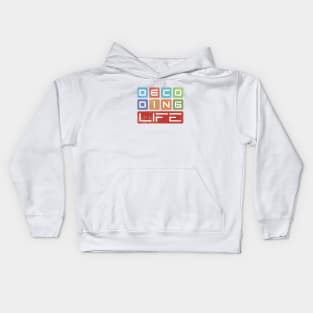 Decoding Life Kids Hoodie